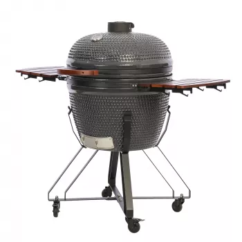 TunaBone Kamado Classic 26 Inch Grill maat XL donkergrijs