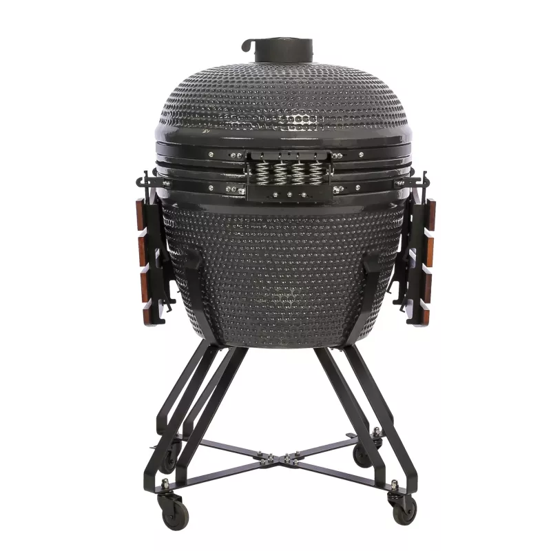 TunaBone Kamado Classic 26 Inch Grill maat XL donkergrijs