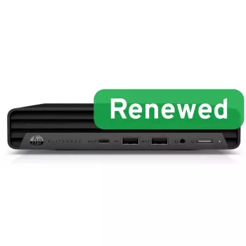 HP Renewed Grade B ProDesk 800 G6 Small Form Factor desktop-pc, Intel Core i5-10500, 16 GB RAM, 256 GB NVMe SSD, Intel UHD Graphics 630, Windows 11 Pro