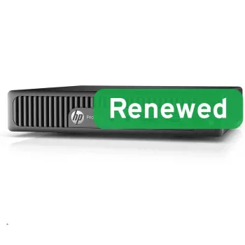 HP Renewed ProDesk 400 G2 DM mini desktop-pc, Intel Core i3-6100T, 8GB RAM, 128GB SSD, Windows 11 Home, Grade B
