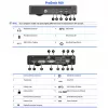 HP Renewed ProDesk 400 G2 DM mini desktop-pc, Intel Core i3-6100T, 8GB RAM, 128GB SSD, Windows 11 Home, Grade B