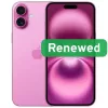 Apple Renewed Grade B iPhone 16 Plus 128 GB roze 6,7 inch 5G