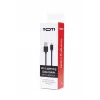 SEEK TOTI USB-A naar Lightning, 2m PVC-datakabel 2A (non-MFI), zwart