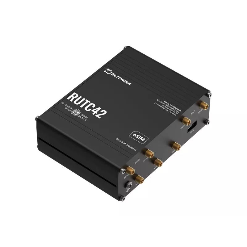 Teltonika RUTC42 4G LTE Wi-Fi 6 dual-modem edge-router