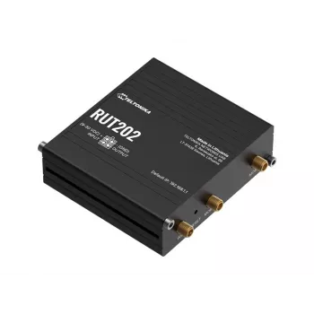 Teltonika RUT202 - 4G LTE draadloze router, Wi-Fi 4, 2x Ethernet, DIN-rail