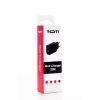 SEEK TOTI 20W Type-C + USB-A wand-snellaadapter, zwart