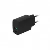 SEEK TOTI 20W Type-C + USB-A wand-snellaadapter, zwart