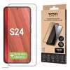 TOTI PREMIUM Premium Tempered Glass 3D screenprotector full cover voor Samsung Galaxy S24/S25