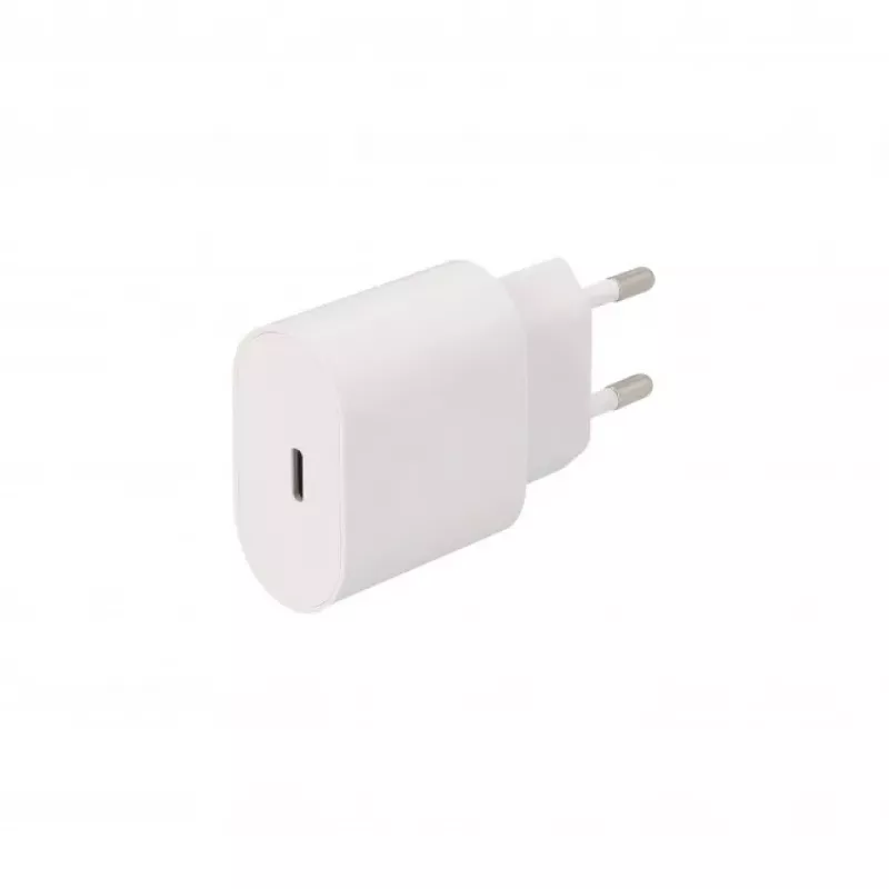 SEEK TOTI 20W Type-C PD wandlader met Type-C naar Type-C, 1 m PVC-datakabel 3A, wit