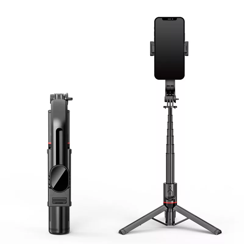 SEEK TOTI selfiestick met lichtgewicht statiefhouder L12-B, zwart