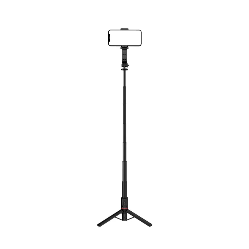 SEEK TOTI selfiestick met lichtgewicht statiefhouder L12-B, zwart