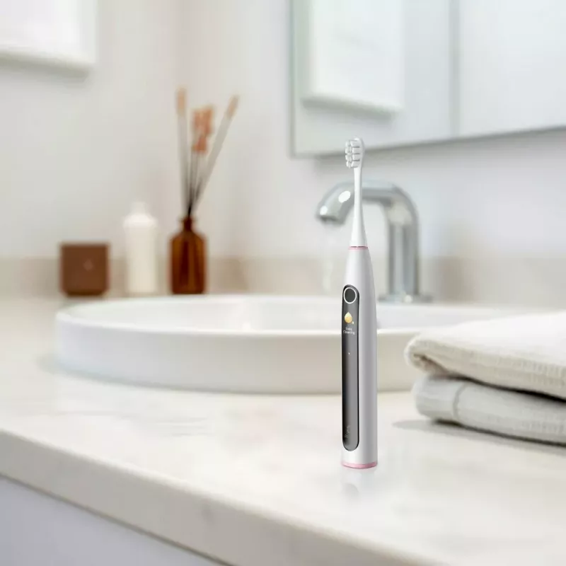 Oclean elektrische tandenborstel X Lite Duo set donkerblauw & grijs
