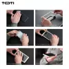 TOTI PREMIUM Premium Tempered screenprotector glass 3D full cover voor Apple iPhone 16 Plus / 15 Plus