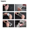 TOTI PREMIUM Premium gehard glas screenprotector 3D Full Cover voor Apple iPhone 17 Pro Max