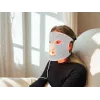 Lunni 7 Colors LED en nabij-infrarood licht siliconen LED gezichtsmasker wit