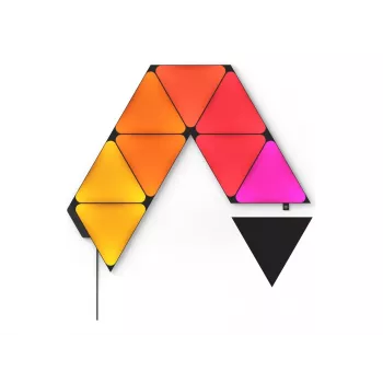 Nanoleaf Shapes zwart Triangles Starter Kit (9 panelen) 42W WiFi