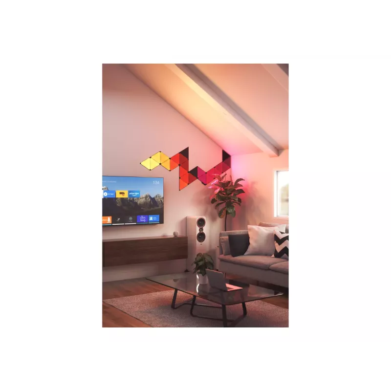 Nanoleaf Shapes zwart Triangles Starter Kit (9 panelen) 42W WiFi