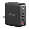 MINIX NEO-P165 GaN-oplaadadapter met 3x USB-C en 1x USB-A aansluitingen 165W