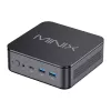 MINIX NR660LP mini-pc, AMD Ryzen 5 6600H, 16GB DDR5, 512GB NVMe SSD, Windows 11 Pro, zwart
