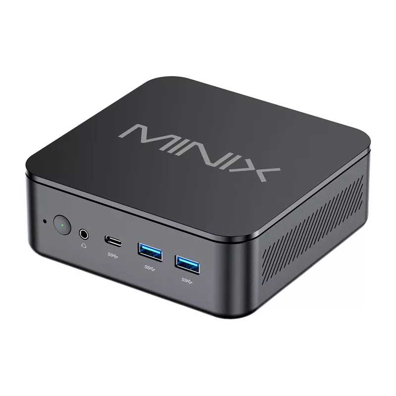 MINIX NR660LP mini-pc, AMD Ryzen 5 6600H, 16GB DDR5, 512GB NVMe SSD, Windows 11 Pro, zwart
