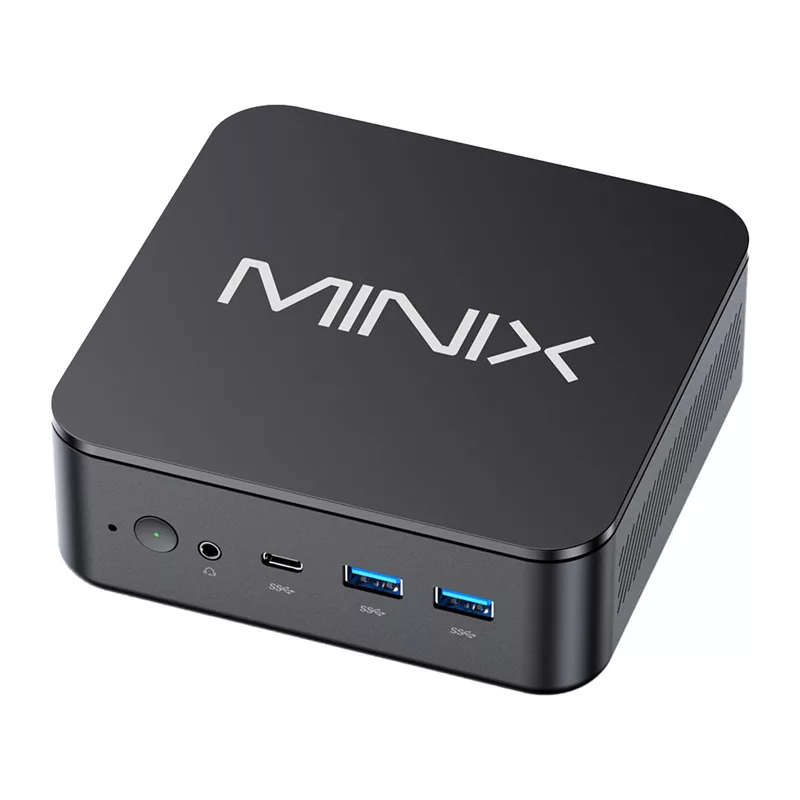 MINIX NR660LP mini-pc, AMD Ryzen 5 6600H, 16GB DDR5, 512GB NVMe SSD, Windows 11 Pro, zwart