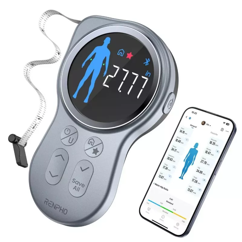 RENPHO Smart Tape Measure+ zwart Y002