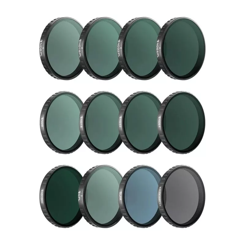 Freewell filterset voor OSMO Action 6 – Mega Kit – 12-delige set