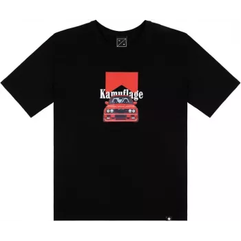 Kamuflage Beamer T-shirt zwart maat M