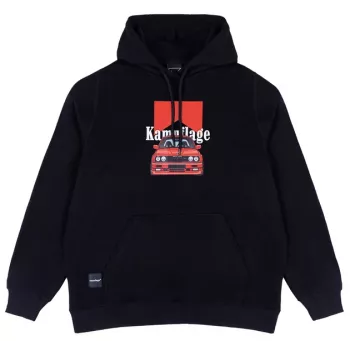 Kamuflage Beamer hoodie zwart S