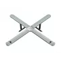 Conceptronic laptopstandaard 5kg ERGO draagbaar 17,3 inch zilver