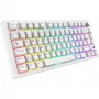 Sharkoon SGK55W SKILLER draadloos gaming toetsenbord, 75% layout, PBT keycaps, wit