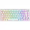 Sharkoon SGK55W SKILLER draadloos gaming toetsenbord, 75% layout, PBT keycaps, wit