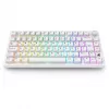 Sharkoon SGK55W SKILLER draadloos gaming toetsenbord, 75% layout, PBT keycaps, wit