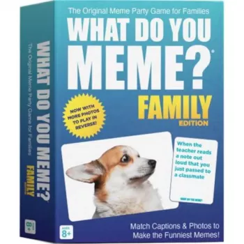 JUST PLAY What Do You Meme? Family Edition partyspel met kaarten