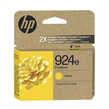 HP 924e EvoMore gele originele inktcartridge