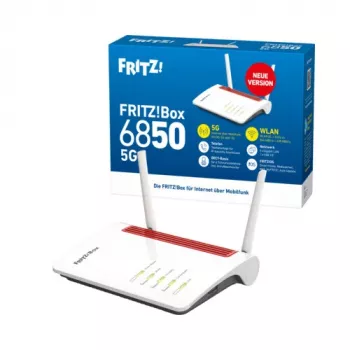 FRITZ!Box 6850 5G v2 5G/LTE-router met Wi-Fi 5, Mesh, DECT