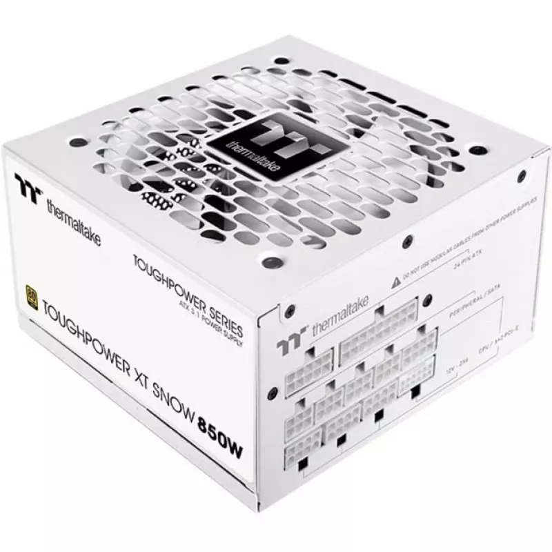 Thermaltake Toughpower XT Snow 850W ATX 3.1 80 PLUS Gold volledig modulaire voeding