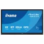 IIYAMA ProLite TE6513A-B3AG 65-inch 4K UHD IPS LED interactief touchdisplay met IR-touch, 20-punts touch, Android 11, 400 cd/m², 8 ms, HDMI, DisplayPort, USB-C, VGA, LAN, Wi-Fi, Bluetooth, VESA 600x400, zwart