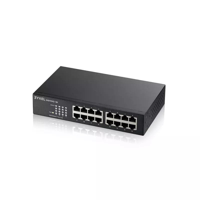 ZyXEL GS1100-16 16-poorts Gigabit unmanaged switch V4