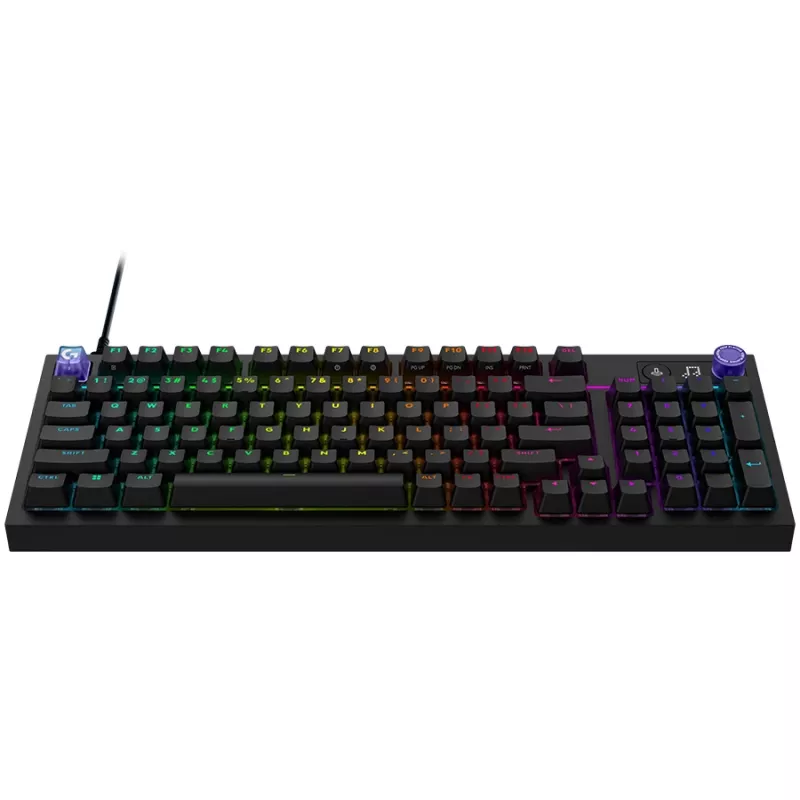 Logitech G316 X 98 gaming-toetsenbord, Hongaarse layout, zwart, bedraad, Lightsync RGB