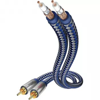 in-akustik Premium audiokabel RCA naar RCA, 5,0 m