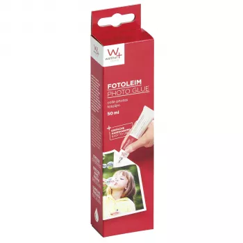 WALTHER FK050T fotolijm tube 50 ml - zuurvrij, oplosmiddelvrije dispersielijm voor foto's, papier, karton, kunstdrukken
