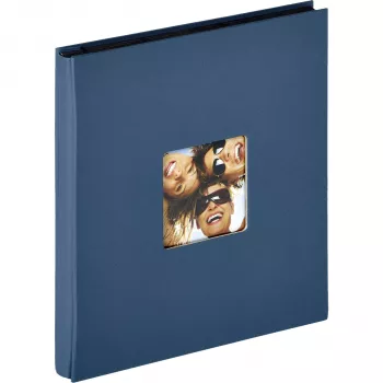 Walther Fun Blue fotoalbum XL 31x33 cm 400 pagina's 800 foto's EA-110-L