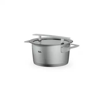 Fissler Phi Collection kookpan met glazen deksel 20 cm, 3,2 liter