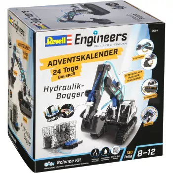 Revell adventskalender hydraulische graafmachine om zelf te bouwen
