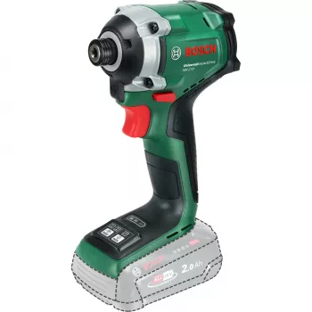 BOSCH UniversalImpactDrive 18V-210 accu-slagschroevendraaier, 18 V, 210 Nm, apparaat zonder accu, groen/zwart, POWER FOR ALL ALLIANCE