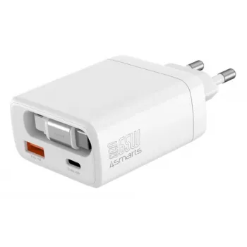 4smarts PDPlug Slim 65W GaN Jojo wandlader, wit