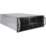 Inter-Tech IPC Storage 4U-4408-L 4U Rackmount Server Chassis, 8x 3,5 inch Hot-Swap, zonder voeding, zwart