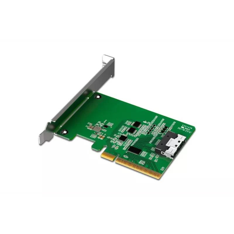 ICY DOCK EXLink MB409A4 SlimSAS 8i naar PCIe 4.0 x8 adapterkaart met redriver