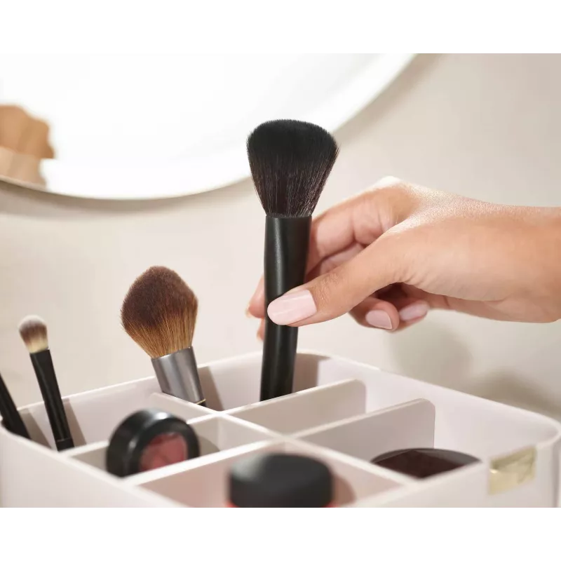 Joseph Joseph Viva cosmeticabox met lade - wit/grijs